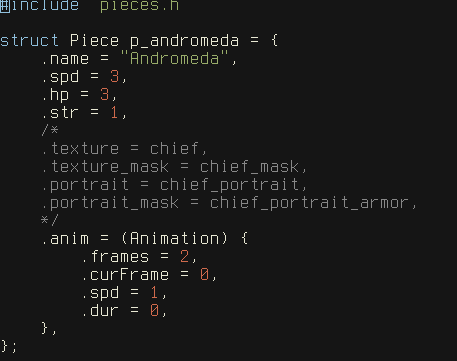 Andromeda.h file